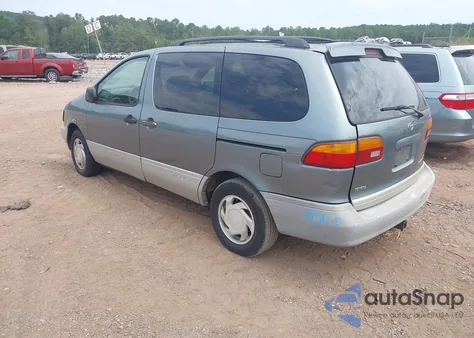 1999 Toyota Sienna Xle from USA, damaged, VIN 4T3ZF13C4XU169641